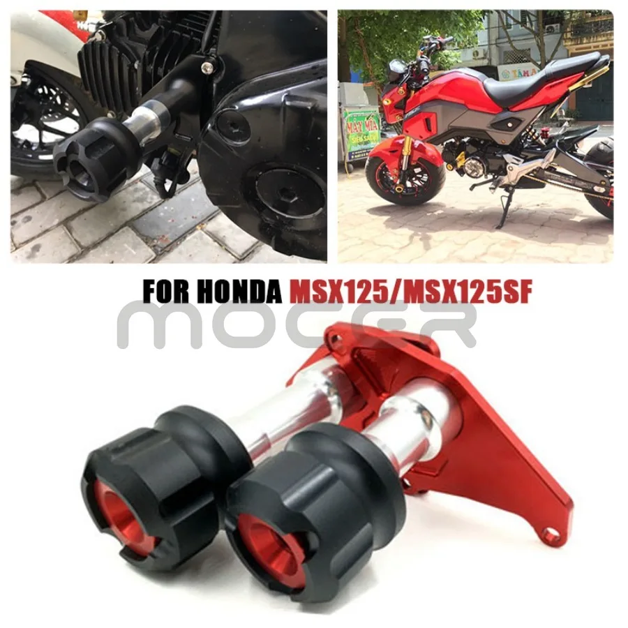 

Frame Sliders Anti Fall Bumpers Protective Gear For Honda MSX125 SF Motorcycle Crash Pads Security Protection Moto Modified Part