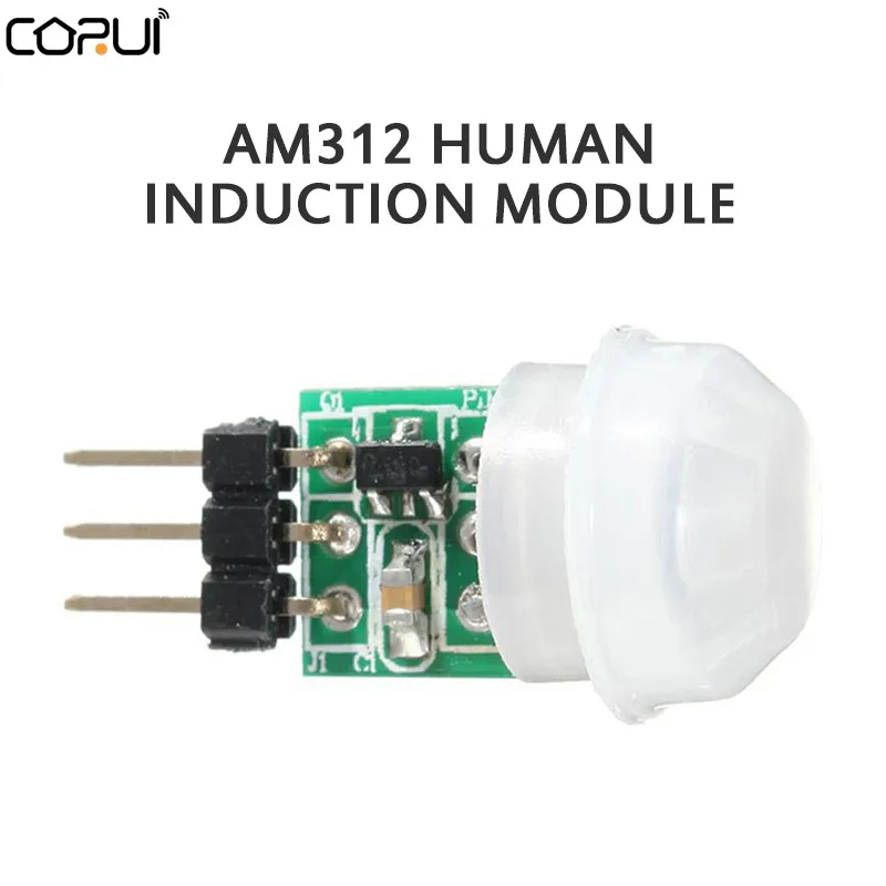 

CORUI AM312 IR Infrared Sensor PIR Motion Body Human Sensor Pyroelectric Detector Module For Auto-sensing Electrical Equipment