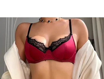 red-single-bra