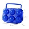 6-Grid Camping Egg Box Shockproof Egg Protection Boxes Dropproof Portable Egg Container Non-slip with Handle for Kitchen 5