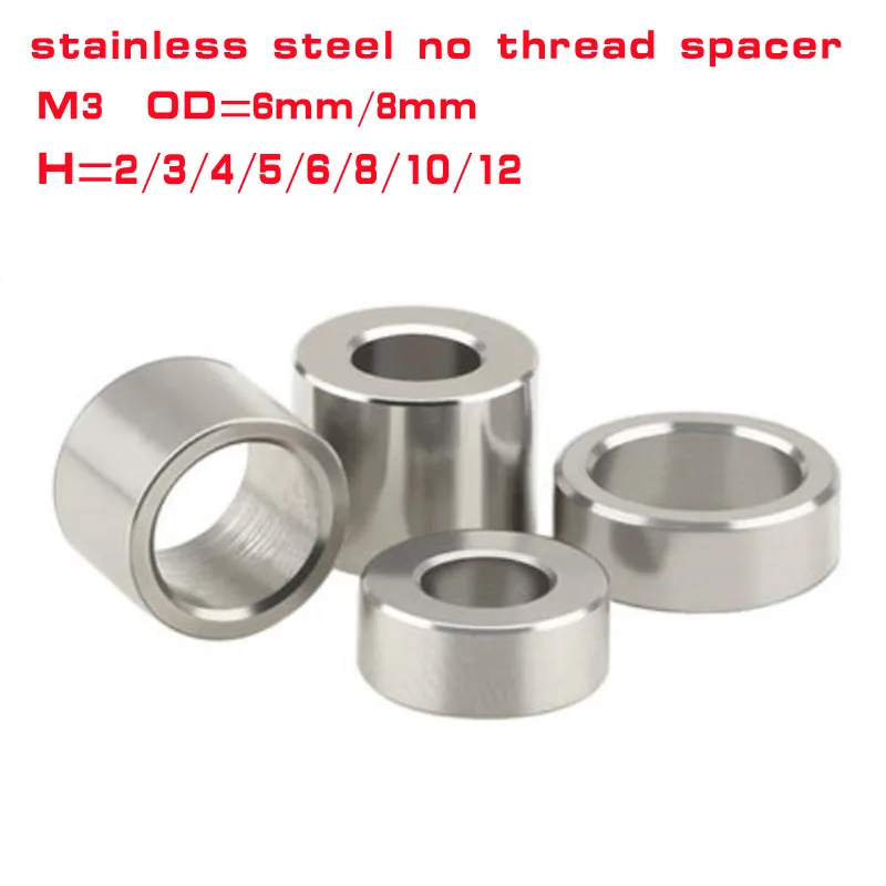 10pcsM3stainlessSteelShaftBushingAxleSleeveBearingJigBushes