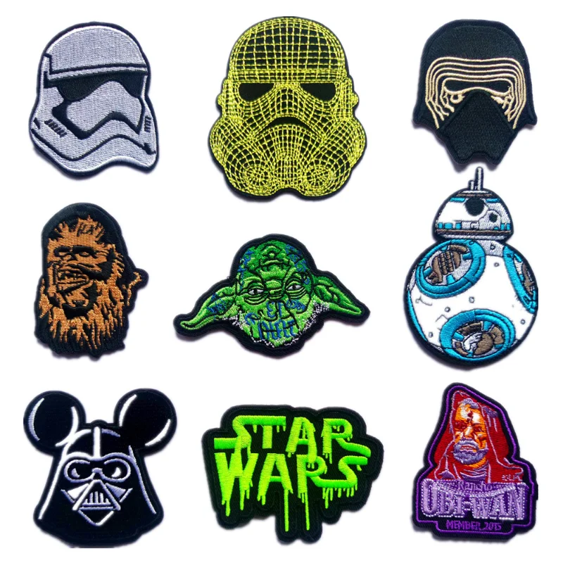 Disney Star Wars Movie Darth Vader Clothing Thermoadhesive Patches  Embroidered Patch Hoodies Jackets Cap Accessory Patch Decor - AliExpress