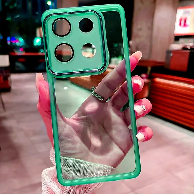 Clear Anti-Drop Protective Phone Case with Camera Film