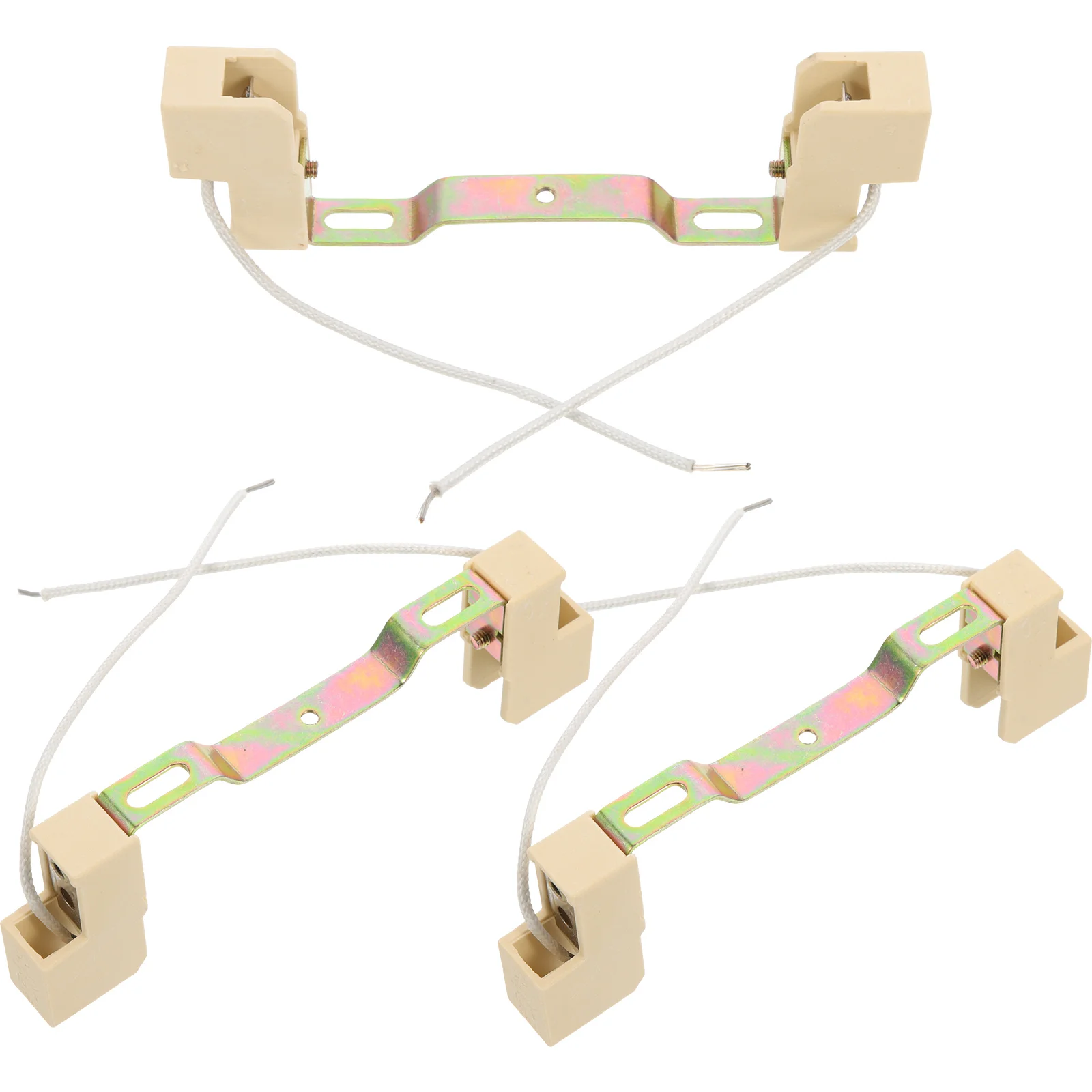 

Angoily Lamp Parts 3Pcs R7S Bulb Socket 118Mm Double Ended Lamp Holder Connector Halogen Socket Flood Light Work