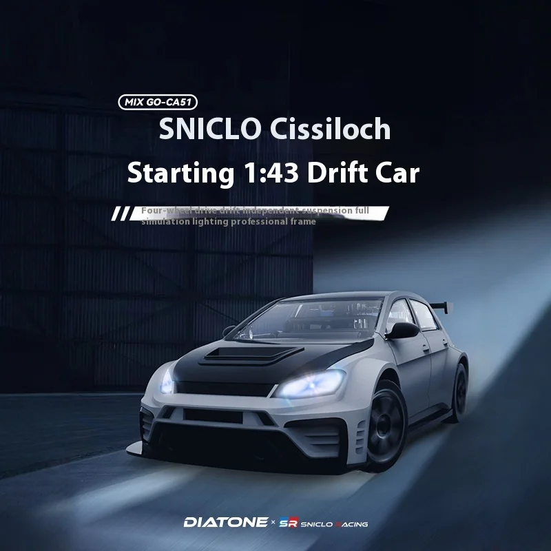 SNICLO CA51 1/43 FPV 4WD First Person View RC Car 2.4GHz High Speed Control with Camera Racing Toy for Kids 2