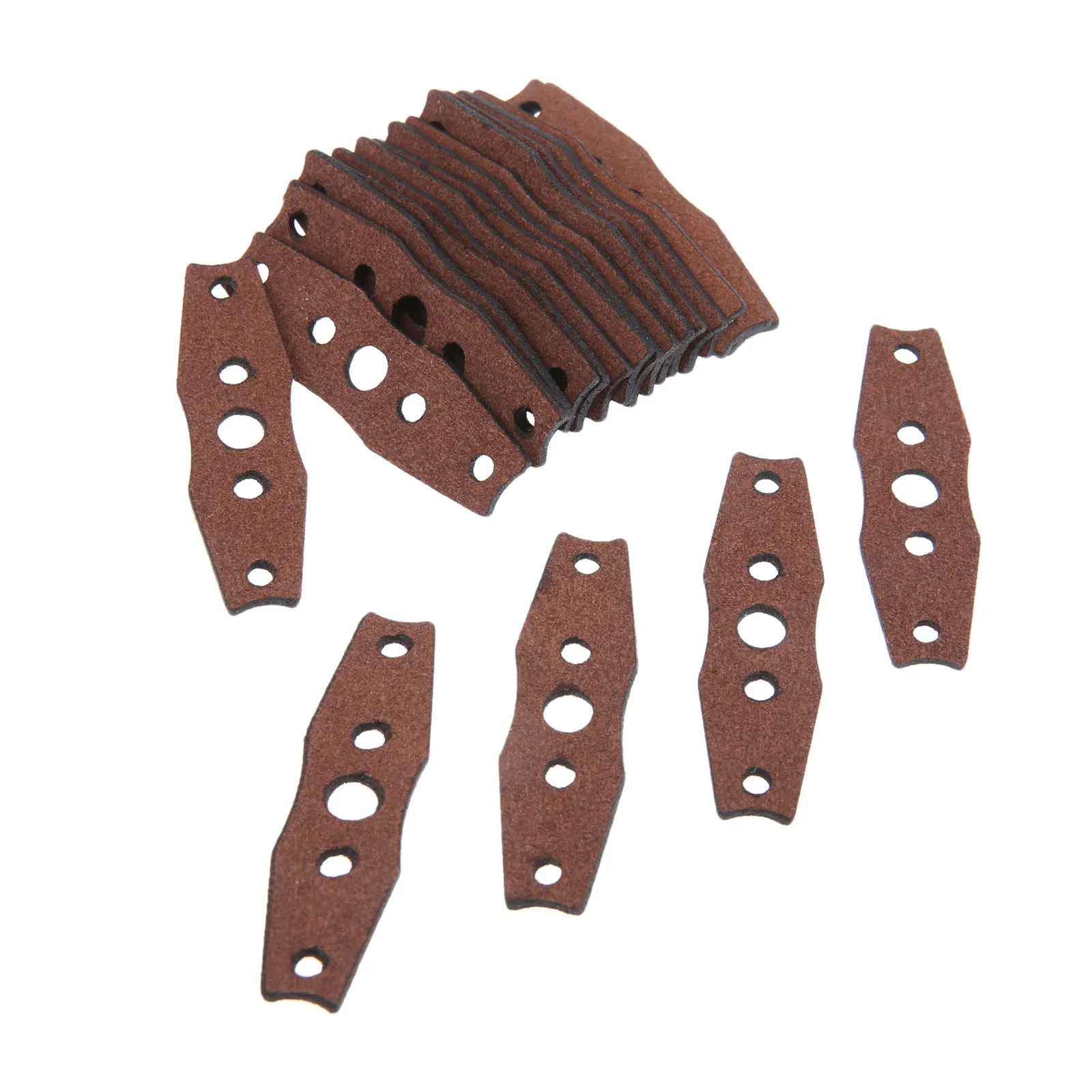 

20/10/5 pcs Catapult Microfiber Leather Bags Slingshot Flat Rubber Band Leather Pocket Used For Hunting Slingshot 48 X 14 X 8mm