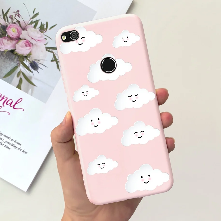Floral Pattern Soft Silicone Case - Stylish Back Cover with TPU Bumper
