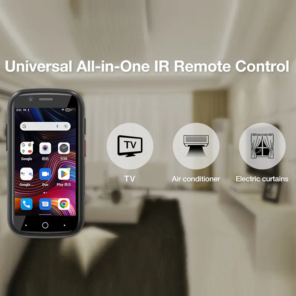 Unihertz Jelly 2E 4+64GB Mini Smartphone Unlocked Global Version 4G Android 12 and HD Voice Supported 4+64GB Phone With SD Card 4