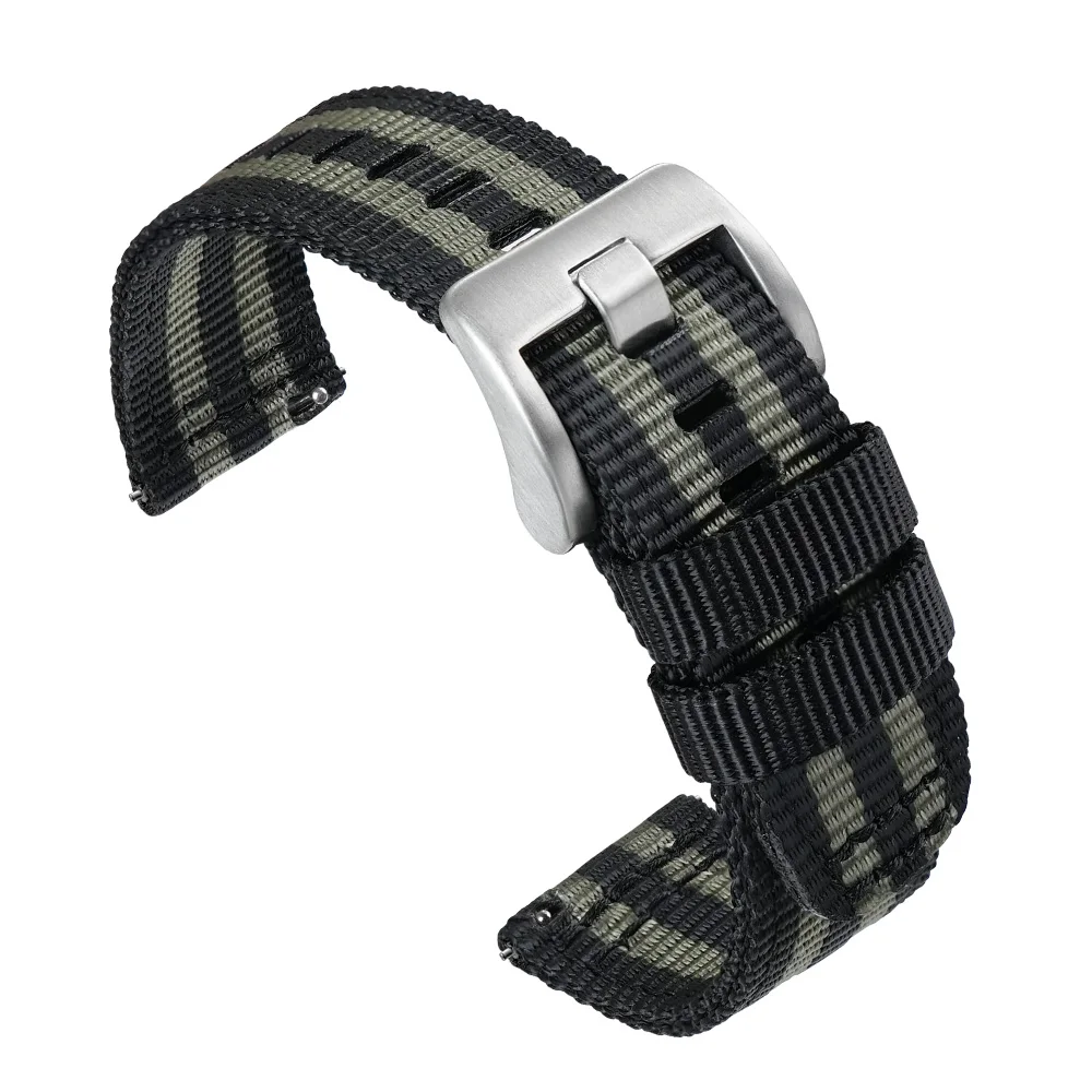 IBENIFIT High Quality Nylon Waterproof Military Sport Watch Strap