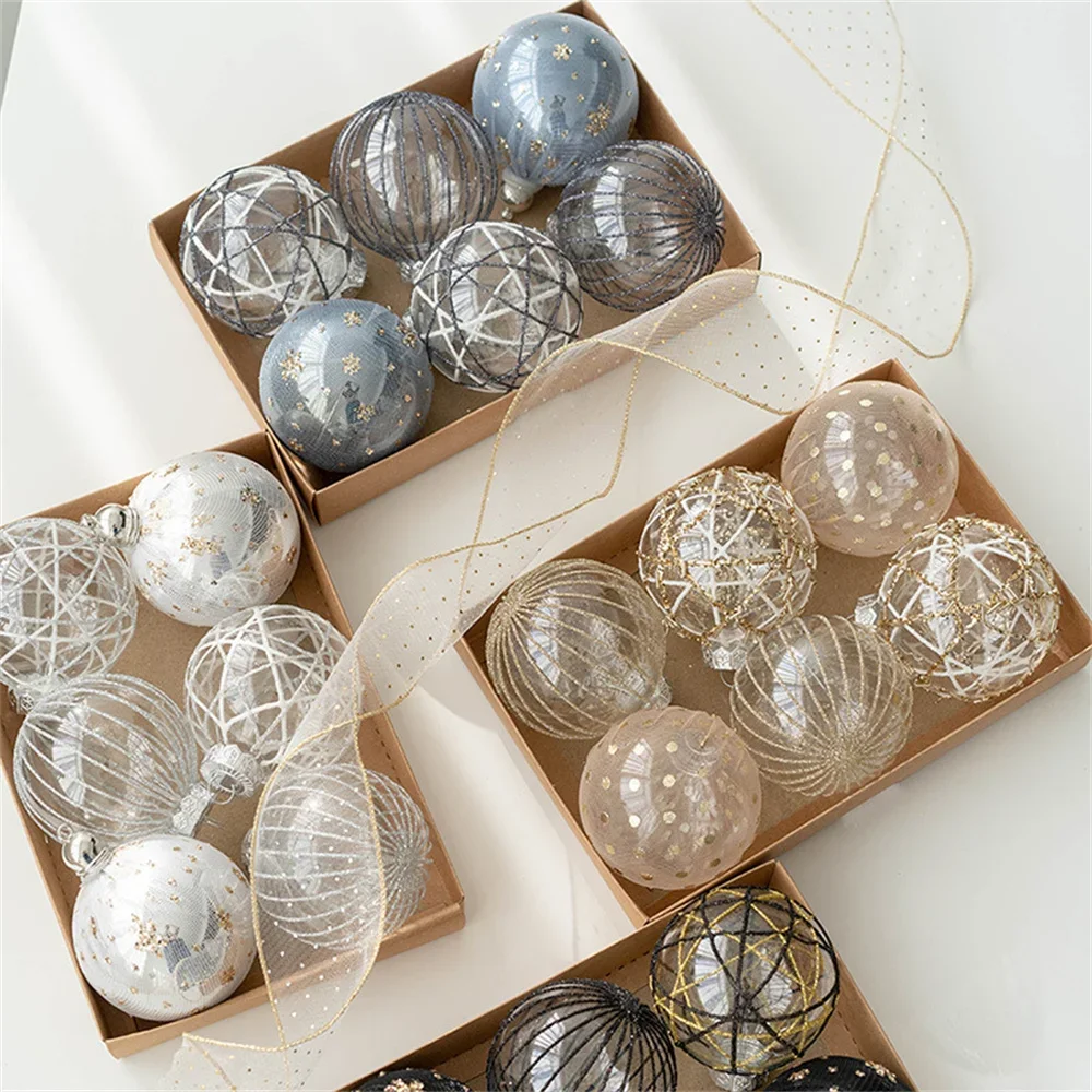 

Tree Hanging Ornaments Party Home Decor 8cm Hand-painted Tree Hanging Decoration Reindeer Christmas Decoration Ball Ornaments
