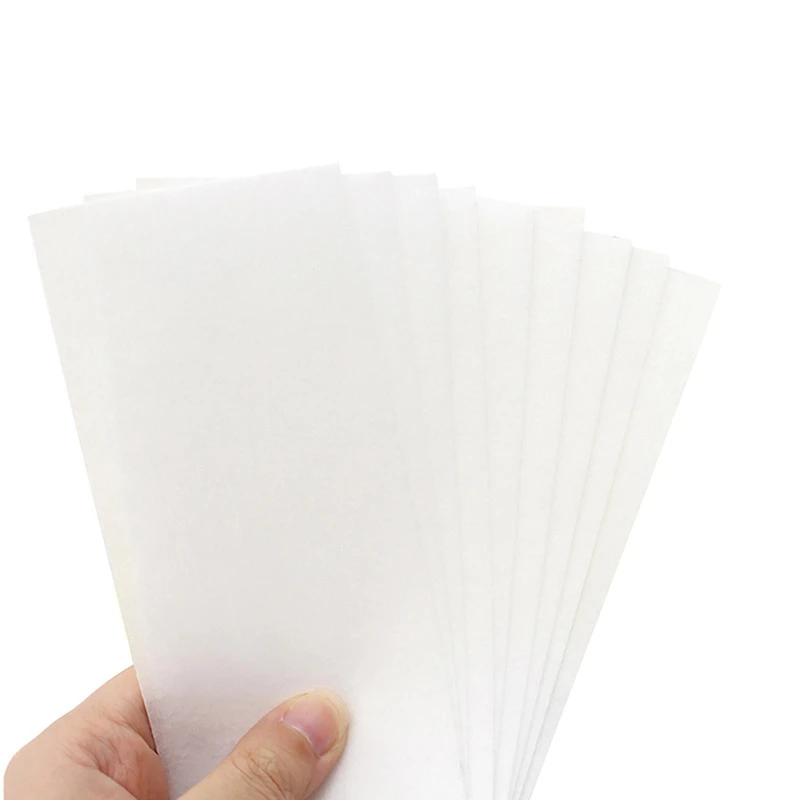 Hair Removal Wax Paper Depilatory Nonwoven Cloth 100 Pcs/Set