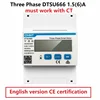 CHINT DDSU666 DTSU666 80A Single Three Phase MODBUS RS485  Bi-directional Smart Energy Power KWH Electric Solar Meter Wattmeter 2