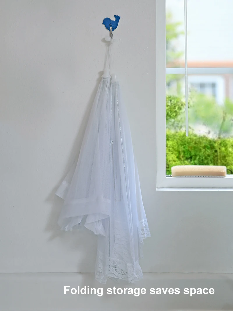 Description Picture 4 of itemFolding Food Net Cover Washable Picnic Kitchen Anti-fly Mosquito Umbrella Simple Creative Multi-color Kitchen Gadgets