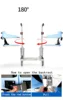 double hyraulic operate motorized drive patient lifting up transfer chair shower commode chair transport wheelchair rollator 2