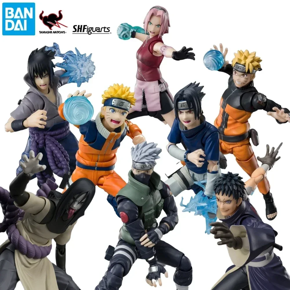 

Фигурка героя аниме Bandai shфигурка Jiraiya Kakashi Hatake No 1 Naruto Sasuke Orochimaru Uchiha Madara SHF 2,0