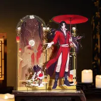 Heaven Officials Blessing Hua Cheng Xie Lian Hanging Sign Painted Human Figure Huacheng Xielian Standing Sign Tian Guan Ci Fu 1