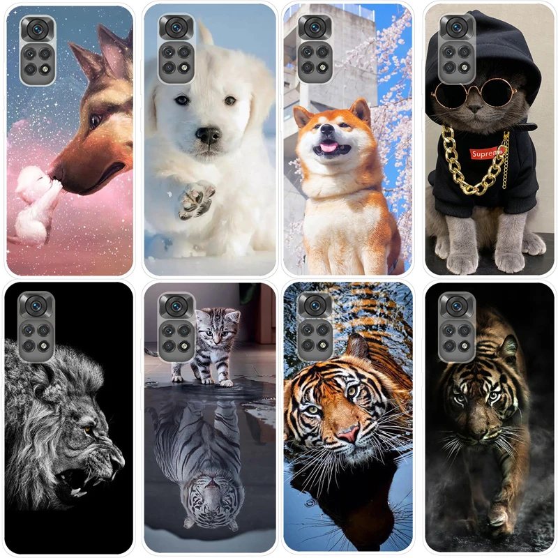 Per Xiaomi Redmi Note 11 Custodia 4G Redmi Note 11 S Custodia Morbida In Silicone Verniciato Elegante Per Xiaomi Redmi 11 11 S Note11 S Paraurti