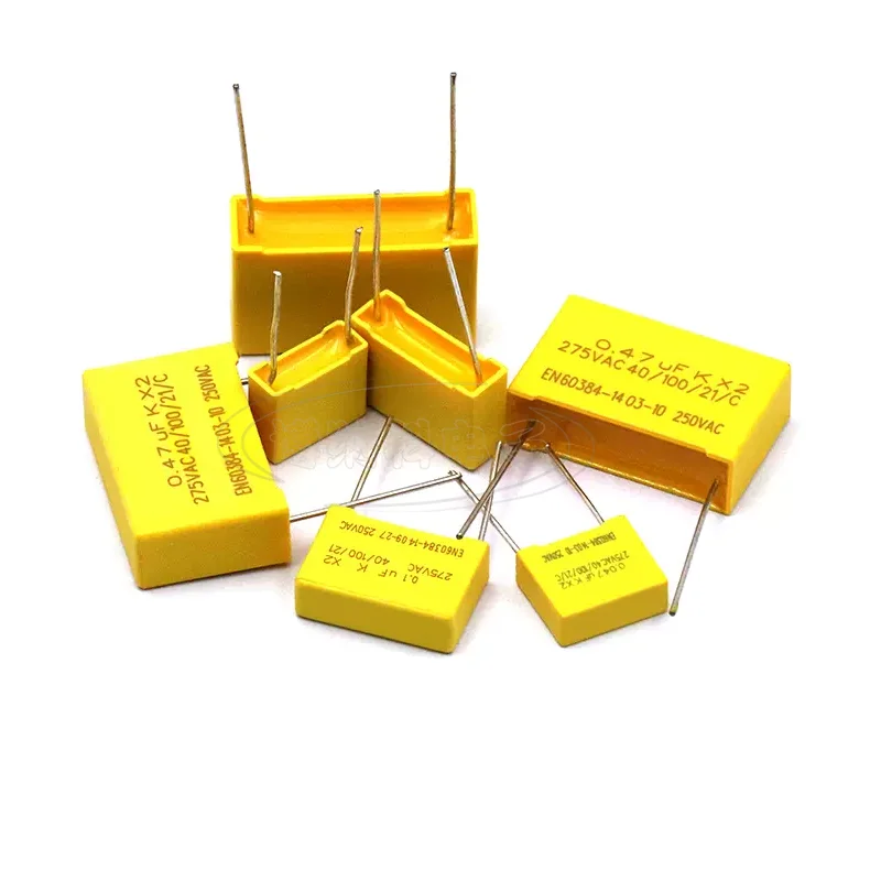 

5pcs X2 Safety capacitor 27.5mm 275VAC 275V 1uF 1.2uF 1.5uF 2uF 2.2uF 3.3uF Polypropylene film capacitor