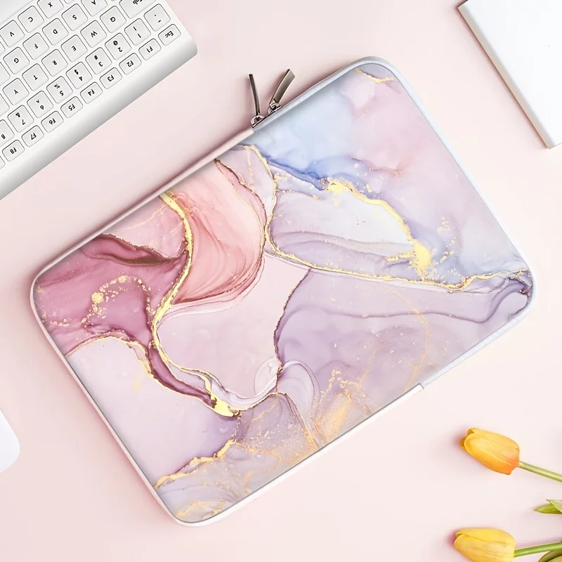 Marble Pattern Laptop Liner Bag 14 Inch 15 Inch Laptop Bag 2