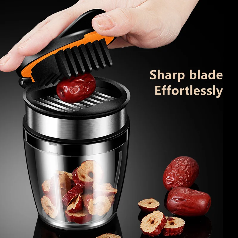 304 Stainless Steel Red dates Strawberry Cherries Quickly Corers Slicer