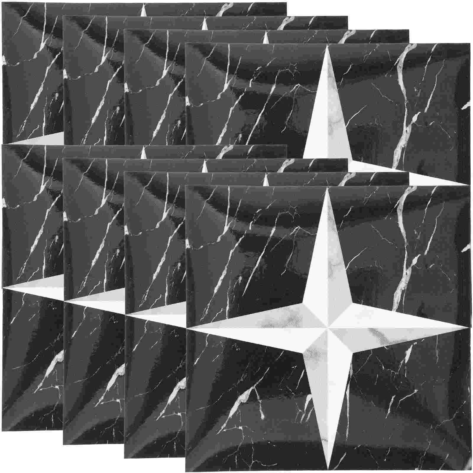 

Self-adhesive Tile Floor Covering Stickers Peel and Tiles for Bathroom Flooring 4x4
