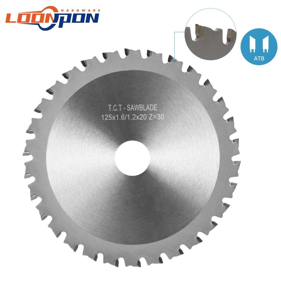 Loonpon110125mmMetalCuttingDiscCircularSawBlade2430TeethForIronSteelMetal.jpg