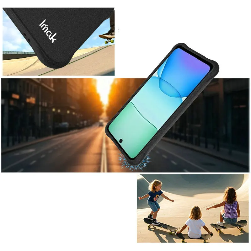 IMAK Shockproof Clear Slim Silicone Case - Transparent Protective Cover