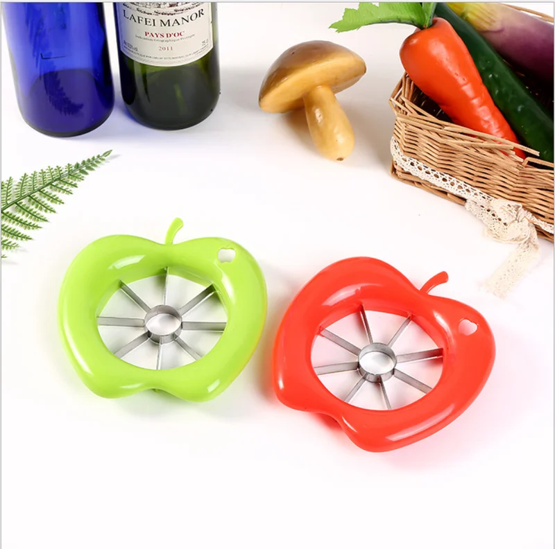 Apple Cutter Kitchen Gadgets Stainless Steel Slicer Vegetable Fruit Tools Kitchen Accessories Easy Cut Slicer