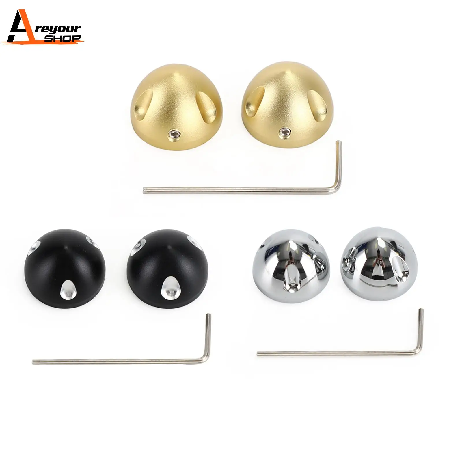 

Areyourshop CNC HEAD BOLT COVER Fit for Street Cup / Street Twin / Street Scrambler 2016-2022 Motorcycle Parts