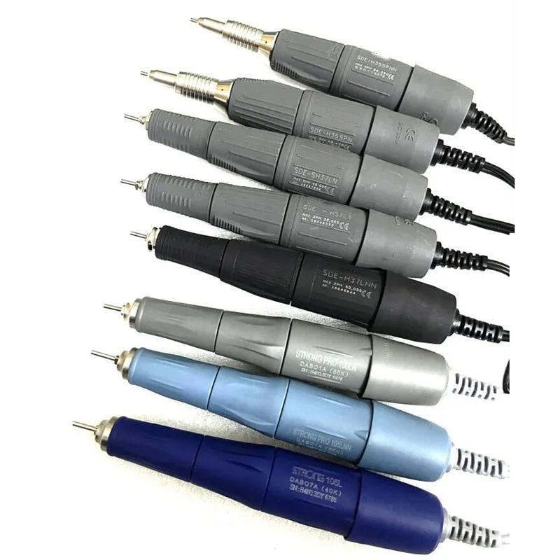 

Nail Drill Pen 35K 45K 55K SDE H37L1 H35SPN 105L Handpiece For STRONG 210 90 204 207B LAAOVE Electric Manicure machine Handle