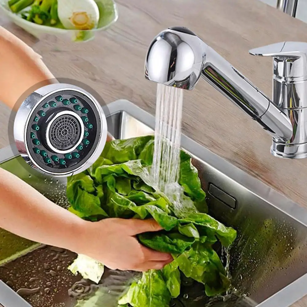 Kitchen faucet spray head Universal handheld shower faucet G1/2 Pull out spray shower nozzle Bathroom sink tap mixer replacement shower head shower nozzle