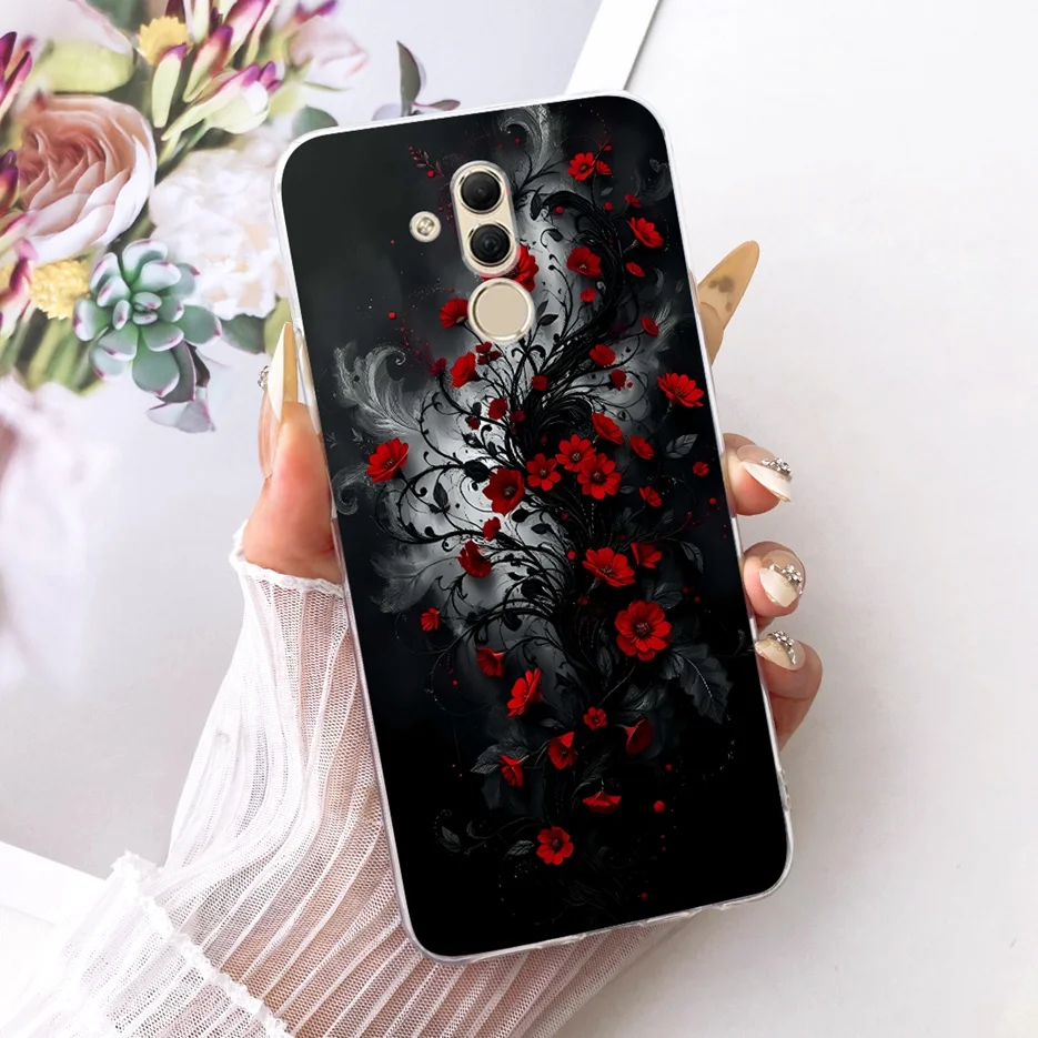 Luxury Floral Butterfly Design Soft Slim Phone Case Cover