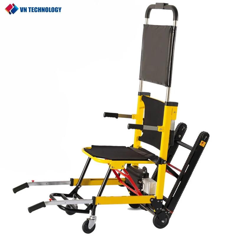 ElectricStairClimbingWheelchairAutomaticStairBeltSafetyFoldable