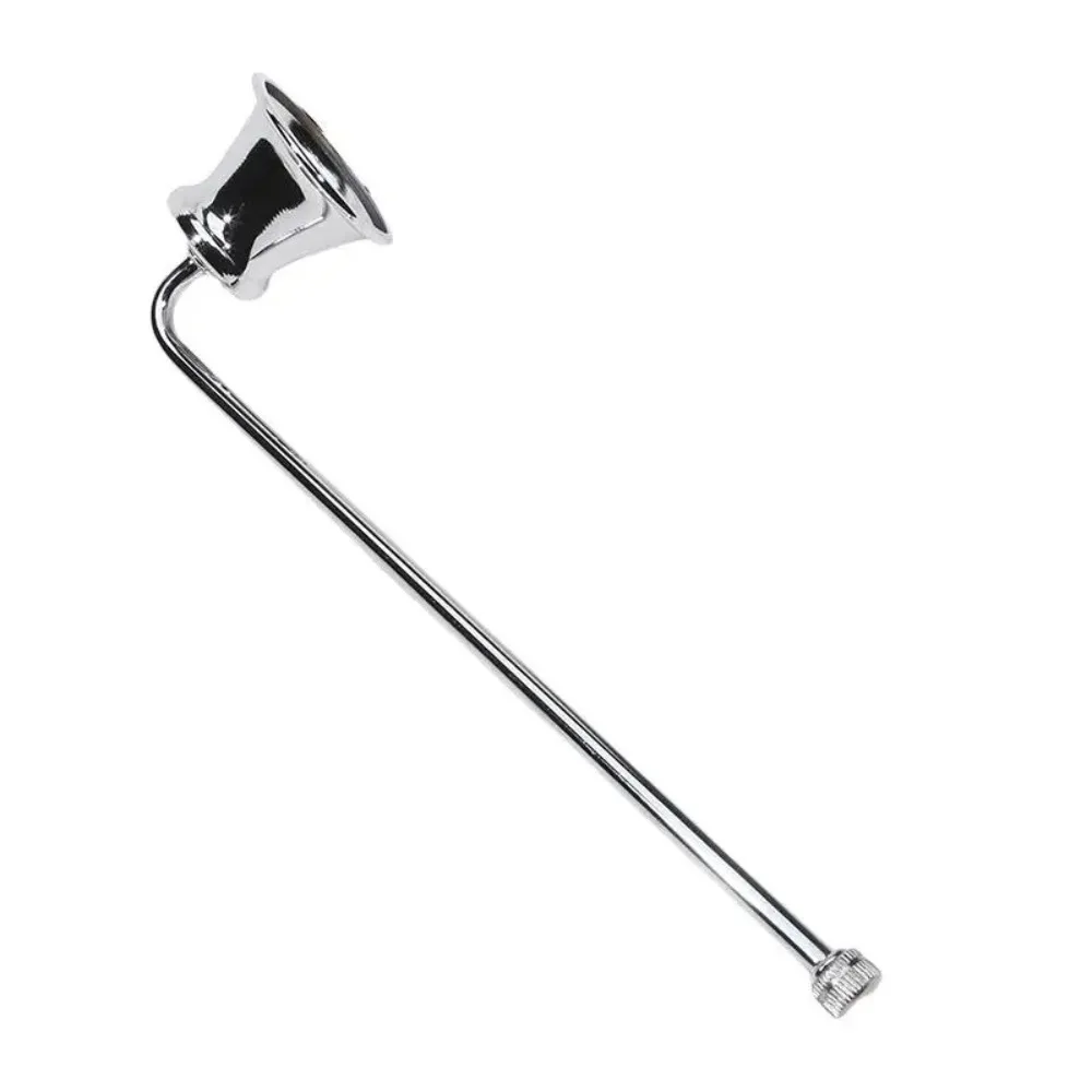 Vintage Bell-shape Candle Snuffer Gold/Black/Silver Metal Fire Extinguisher 18cm Handle Wick Cover SPA Hotel