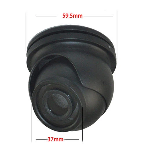 CCTV 카메라 하우징 미니 CCTV 파손 방지 돔 카메라 금속 하우징, 32x32mm CCD CMOS 칩셋용 2