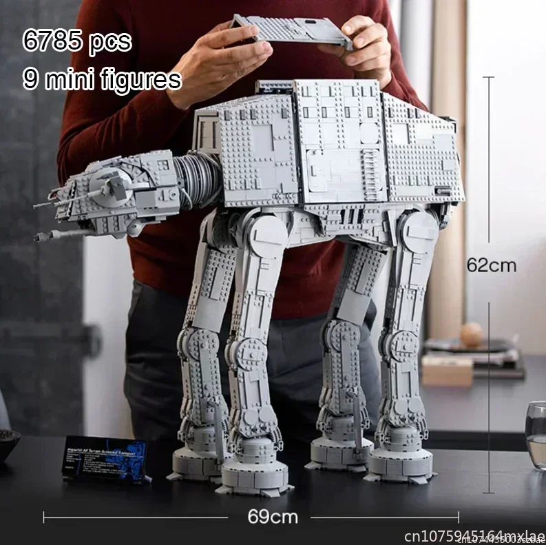 6785 PCS Large AT-AT Compatible 75313 70888 Building Bricks Blocks Model Birthday Christmas Gifts Toys IN STOCK building block toys,building block toy,building block kits