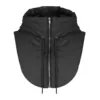 Women Winter Down Hooded Hats Ultralight False Vest Warm Ring Scarf Balaclava Hat Neck Zippper Drawstring Coat Scarf Neck Cover 6