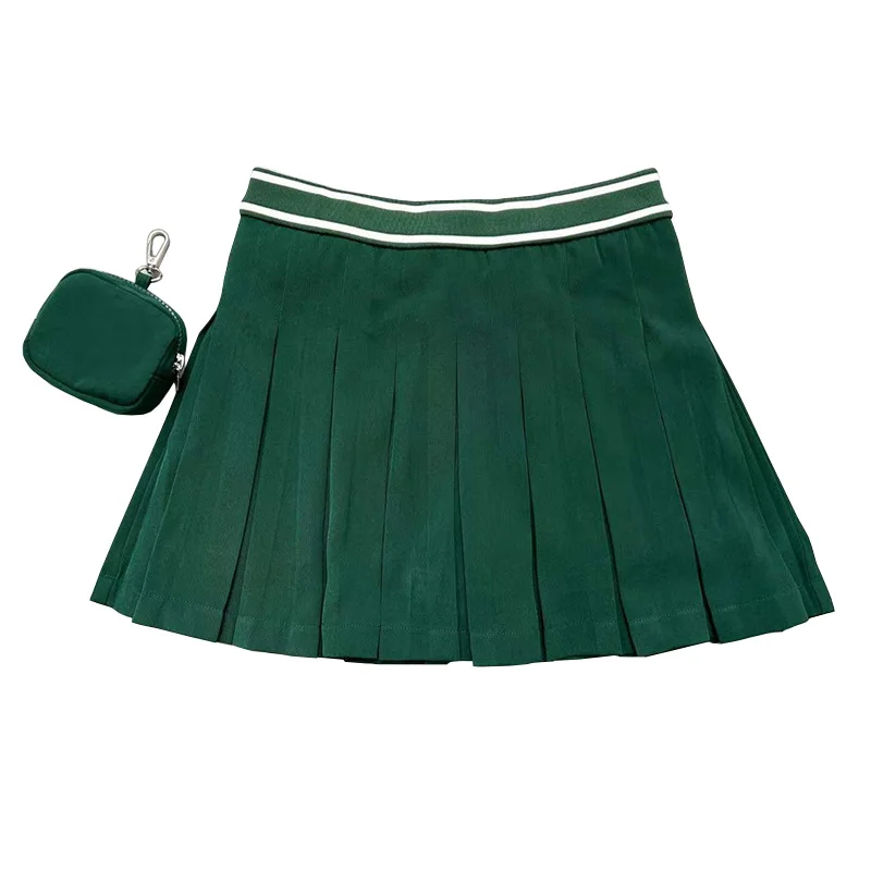 Women's Clothing Spring/Summer New Products Golf Outdoor Sports Shorts Lining Skirt Fashionable Versatile Folding Short Skirt