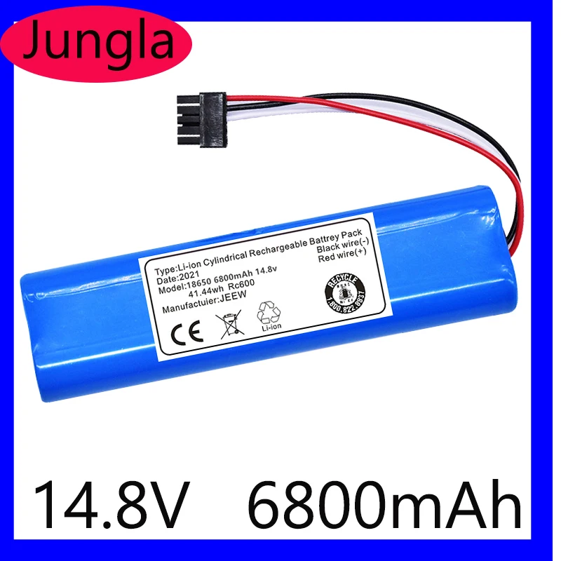 

Free Shipping100% New Original 14.8 V 6800mah 18650 Lithium Battery For VIOMI V2 Pro,VRVCLMB21B,STYJ02YM