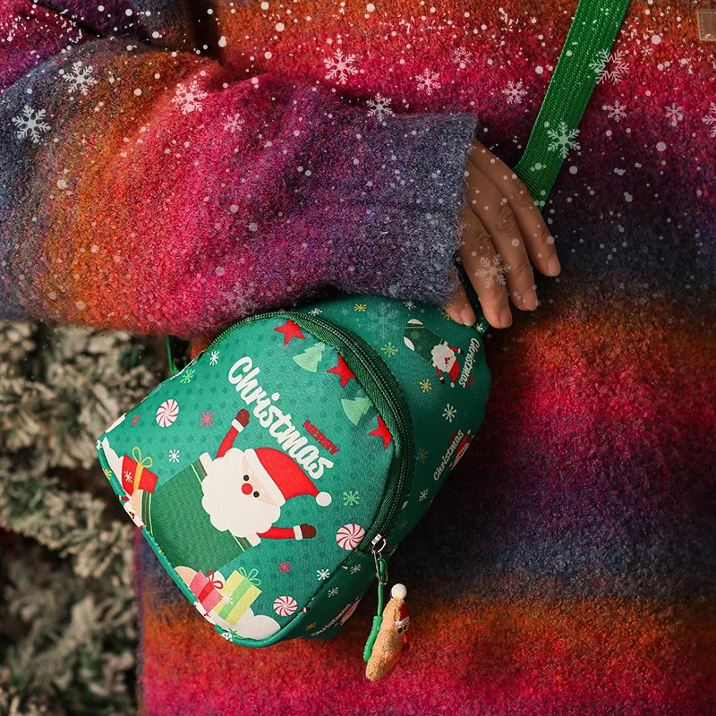 2025 New Christmas Santa Gift Bags  Practical Christmas Eve Apple Gift Boxes for Kids | Perfect Home Décor for Holiday Season