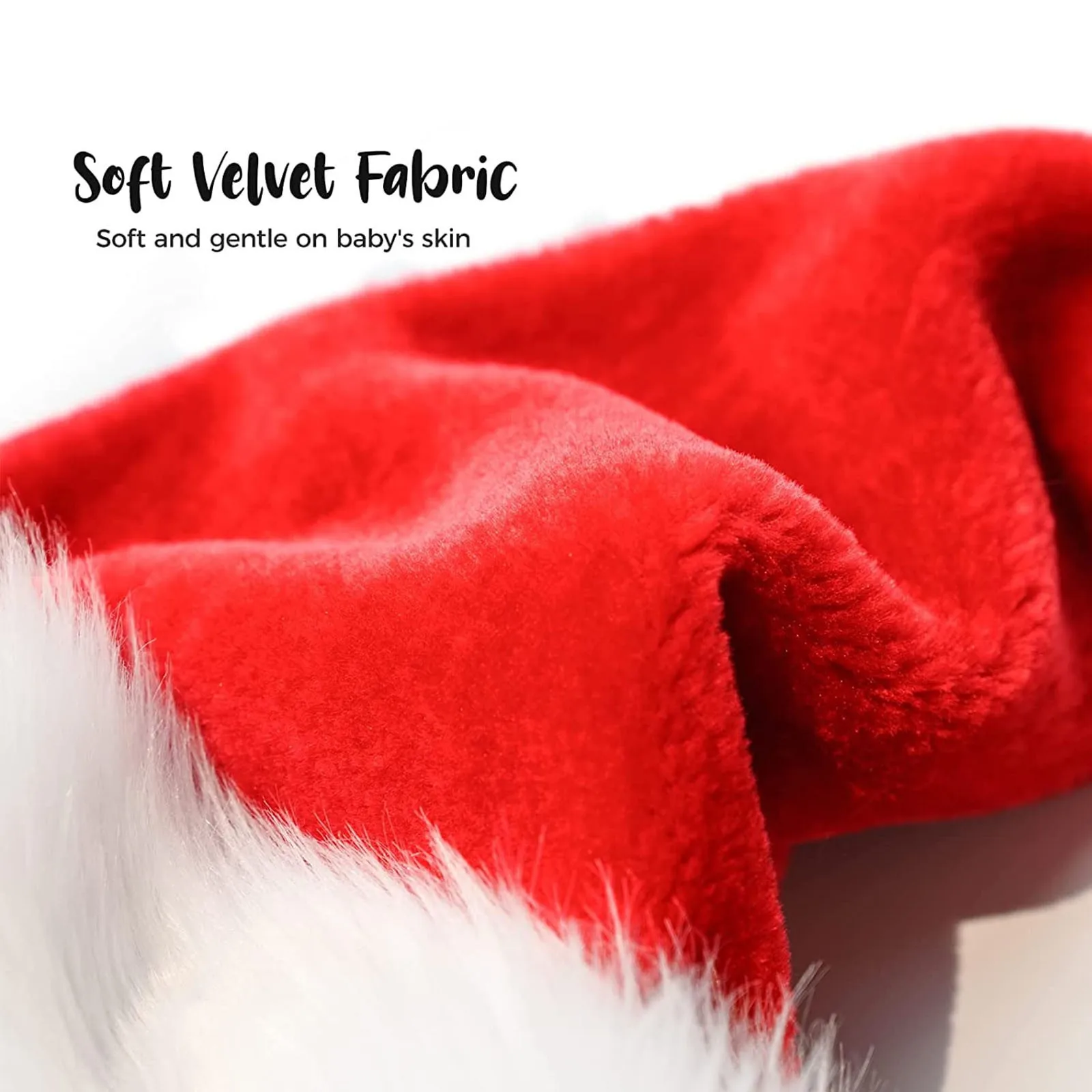 Baby Christmas Hat Toddler Santa Hat Newborn Christmas Hats Suitable For Baby Girls And Boys On Their First декор