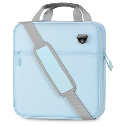 MoKo Zipper Binder,3 Ring 2 inch Binder with Zipper,500 Sheet Capacity Multi-Pocket School Binder for Middle School,Handle Strap