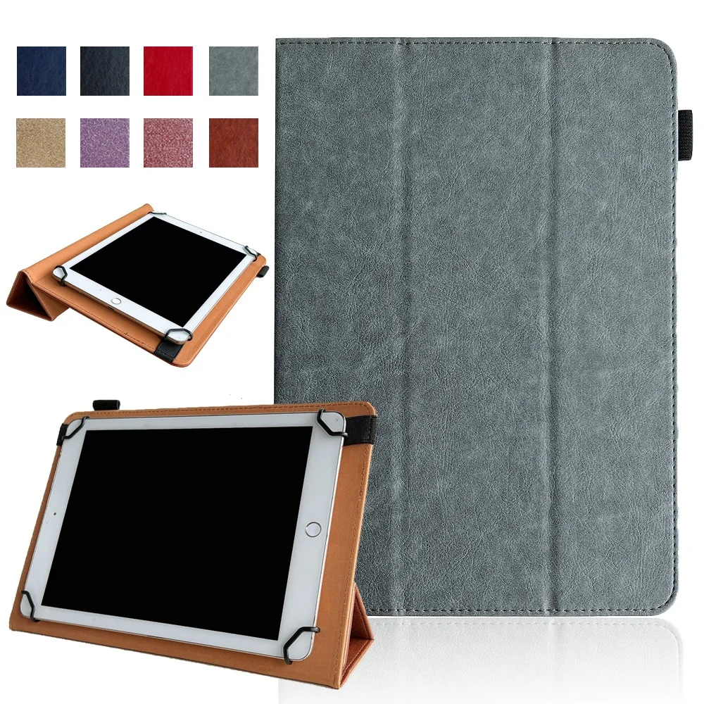 Tablet Da 8 Pollici Proteggi Custodia In Pelle Con Supporto A Vibrazione Per Tutti I Tablet Ipad Da 7.7 Pollici-9 Pollici Mini Samsung Tab A 8.0/8.4 H