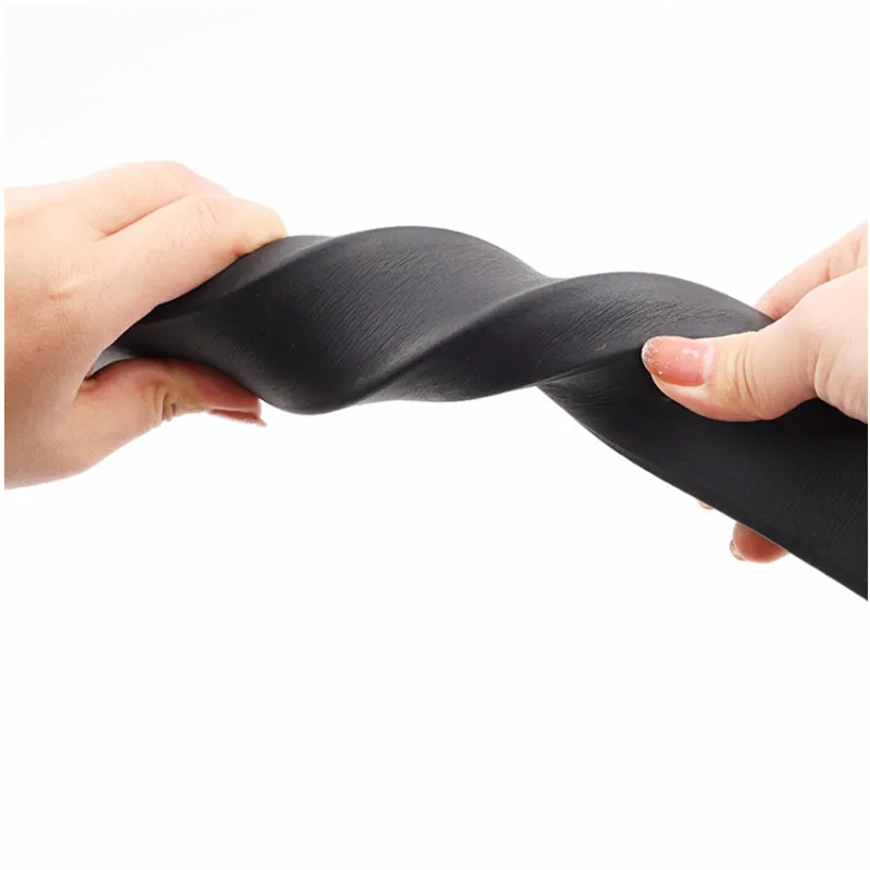Self-Adhesive Black Foam Rubber Seal Strip - Waterproof, Dust & Soundproof Gasket