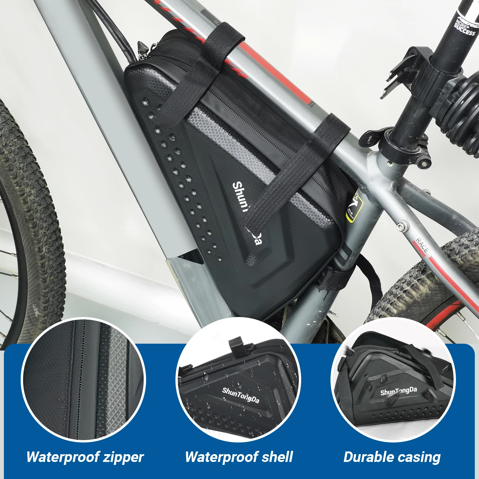 Batteria Ebike Piccolo Triangolo 36V 48V 52V 13Ah 15Ah 18Ah agli ioni di litio 18650 21700 Batteria Bici Elettrica per Motore 500W 750W 1000W - immagine 6
