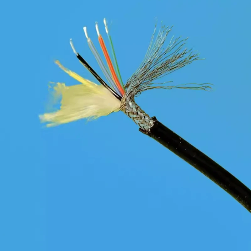 5 Core Shielded Wire 30AWG Soft Silicone High-Frequency Motor Cable for Robot Applications for Robotics / Electronics Projects