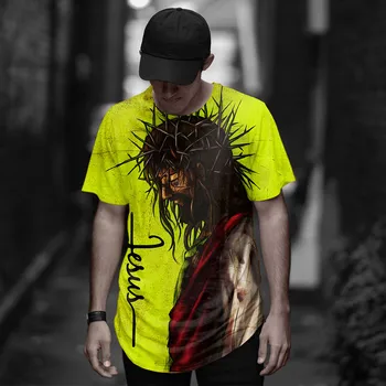 3D Jesus Cross T-Shirt 1