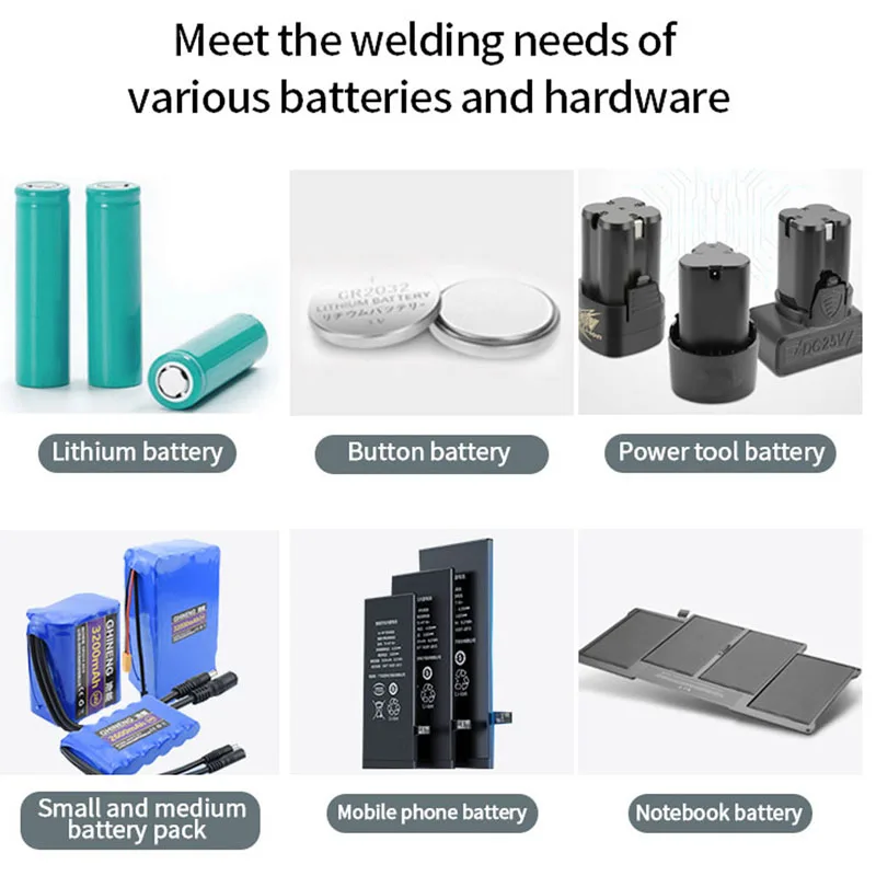 11.6KW 801A Spot Welding Machine100-240V Mobile Phone Battery Repair Spot Welding DIY 18650 Handheld Lithium Battery Spot Welder 6