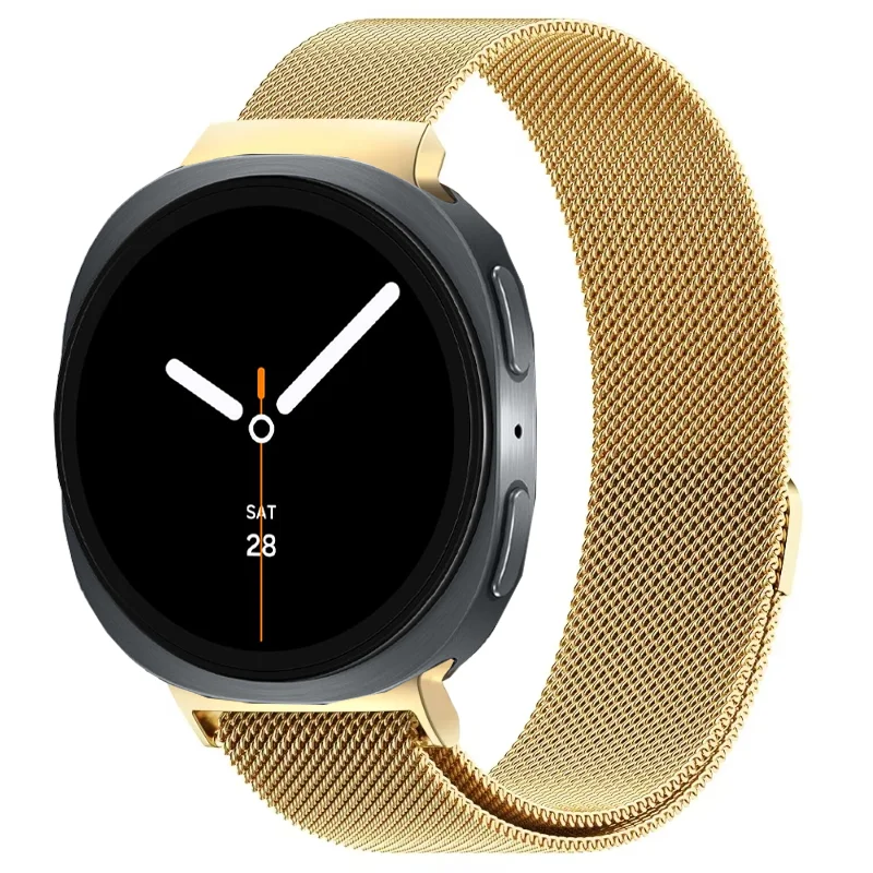 Stainless Steel Magnetic Milanese Loop Band Wristband Strap