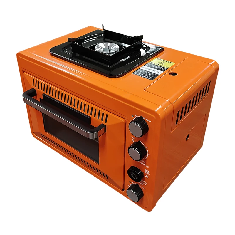 Professional Outdoor Travel and Camping Kitchen Gas Toaster Oven with Big Capacity